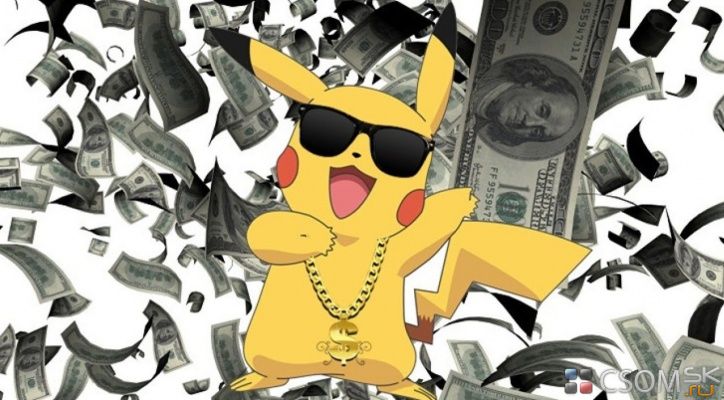 Pokemon Go заработала $440 миллионов