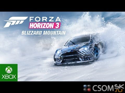 Вышло снежное дополнение для Forza Horizon 3