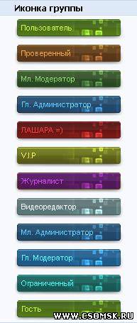 Красивые закругленные иконки групп для Ucoz