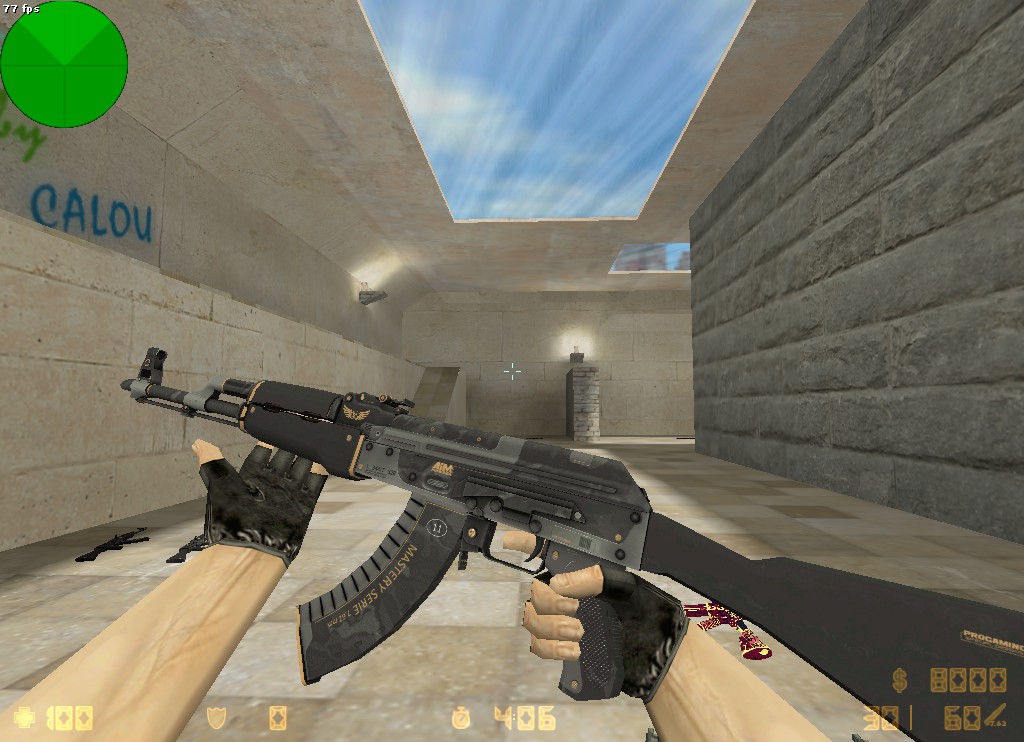 Модель HD AK-47 «Elite Build» с анимацией осмотра